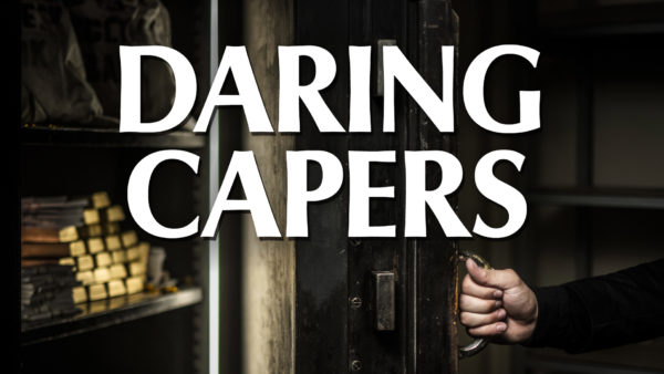 Daring Capers show poster